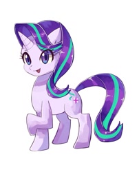 Size: 1115x1377 | Tagged: safe, artist:plusplus_pony, imported from derpibooru, starlight glimmer, pony, unicorn, female, mare, simple background, solo, white background