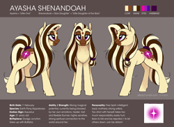 Size: 1000x728 | Tagged: safe, artist:ayasha-the-pony, imported from derpibooru, oc, oc:ayasha, earth pony, pony, female, mare, reference sheet