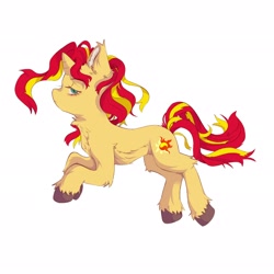 Size: 2048x2048 | Tagged: safe, artist:easy999gui, imported from derpibooru, sunset shimmer, pony, unicorn, female, mare, solo