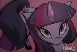 Size: 1748x1181 | Tagged: safe, artist:himanako__, imported from derpibooru, twilight sparkle, alicorn, pony, female, mare, solo, twilight sparkle (alicorn)