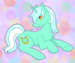 Size: 1762x1488 | Tagged: safe, artist:makaroni923, imported from derpibooru, lyra heartstrings, pony, unicorn, female, mare, solo