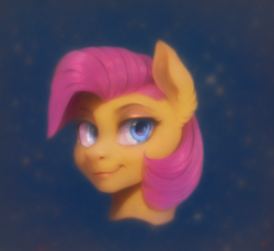 Size: 768x704 | Tagged: safe, imported from derpibooru, babs seed, earth pony, pony, ai content, ai generated, bust, cute, female, filly, foal, portrait, simple background, solo, uncanny valley, white background