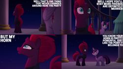 Size: 2000x1125 | Tagged: safe, edit, edited screencap, editor:quoterific, imported from derpibooru, screencap, tempest shadow, twilight sparkle, alicorn, pony, unicorn, my little pony: the movie, twilight sparkle (alicorn)