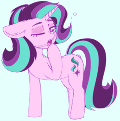 Size: 1449x1452 | Tagged: safe, artist:koapony, imported from derpibooru, starlight glimmer, pony, unicorn, floppy ears, open mouth, sketch, sleepy, solo, tired, yawn