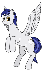 Size: 1347x2159 | Tagged: safe, artist:exhumed legume, imported from derpibooru, oc, oc only, oc:officer hotpants, pegasus, pony, digitally colored, flying, male, mixed media, pencil drawing, ponybooru collab 2022, simple background, solo, stallion, traditional art, transparent background