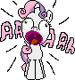 Size: 84x90 | Tagged: safe, artist:color anon, imported from derpibooru, sweetie belle, pony, unicorn, /mlp/, 4chan, female, filly, foal, pixel art, simple background, solo, sweetie derelle, transparent background