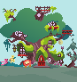 Size: 87x92 | Tagged: safe, artist:color anon, imported from derpibooru, golden oaks library, no pony, pixel art, tree