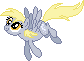 Size: 84x61 | Tagged: safe, artist:color anon, imported from derpibooru, derpy hooves, pegasus, pony, /mlp/, pixel art, ponybooru exclusive, simple background, solo, transparent background