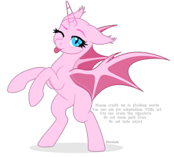 Size: 3704x3328 | Tagged: safe, artist:rioshi, artist:starshade, imported from derpibooru, oc, oc only, alicorn, bat pony, pony, alicorn oc, base, eyelashes, female, high res, horn, mare, scrunchy face, simple background, smiling, solo, transparent background, wings