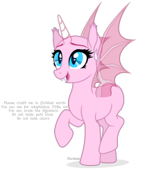 Size: 3192x3820 | Tagged: safe, artist:rioshi, artist:starshade, imported from derpibooru, oc, oc only, alicorn, bat pony, pony, alicorn oc, base, eyelashes, female, high res, horn, mare, scrunchy face, simple background, smiling, solo, transparent background, wings