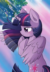 Size: 1124x1617 | Tagged: safe, artist:rocio_violeta24, imported from derpibooru, twilight sparkle, alicorn, pony, female, mare, redraw, sailor moon, solo, twilight sparkle (alicorn)