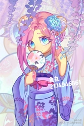 Size: 1072x1614 | Tagged: safe, artist:ywn10804439, imported from derpibooru, fluttershy, anthro, pegasus, unguligrade anthro, cute, female, shyabetes, solo
