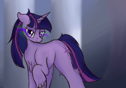 Size: 2000x1400 | Tagged: safe, artist:ahorseofcourse, imported from derpibooru, twilight sparkle, pony, unicorn, corrupted, corrupted twilight sparkle, looking at you, solo