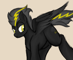 Size: 1950x1625 | Tagged: safe, artist:ahorseofcourse, imported from derpibooru, oc, oc only, oc:storm warning, pegasus, pony, solo