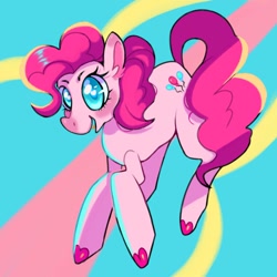 Size: 1000x1000 | Tagged: safe, artist:bonitrash, imported from derpibooru, pinkie pie, earth pony, pony, female, mare, solo