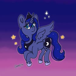 Size: 1599x1589 | Tagged: safe, artist:milapegasus14, imported from derpibooru, princess luna, alicorn, pony, female, mare, solo