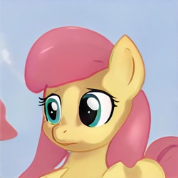 Size: 1024x1024 | Tagged: safe, imported from derpibooru, pony, ai content, ai generated, generator:thisponydoesnotexist, not fluttershy, solo