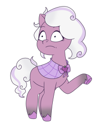 Size: 1110x1439 | Tagged: safe, artist:fuckomcfuck, edit, edited screencap, imported from derpibooru, screencap, oc, oc:sugarplum blossomforth, earth pony, pony, g5, my little pony: tell your tale, next generation, offspring, parent:alphabittle blossomforth, parent:grandma figgy, simple background, solo, transparent background