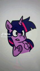 Size: 576x1024 | Tagged: safe, artist:trying_bluebell, imported from derpibooru, applejack, pinkie pie, rainbow dash, twilight sparkle, oc, pony, animated, butter, candy, chocolate, food, laughing, m&m's, plushie, popcorn, skittles, sound, tiktok, webm