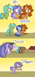 Size: 1280x2844 | Tagged: safe, artist:lolepopenon, imported from derpibooru, oc, oc:billie, oc:sandy, earth pony, pony, ask billie the kid, ask, comic