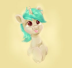 Size: 1081x1023 | Tagged: safe, artist:avui, imported from derpibooru, oc, oc:hemellicht, earth pony, pony, :p, looking at you, smiling, solo, tongue out