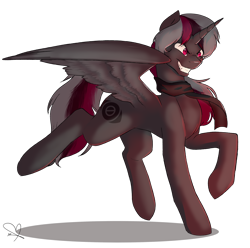 Size: 2716x2692 | Tagged: safe, artist:sweet pencil, imported from derpibooru, oc, oc only, oc:soot, alicorn, pony, clothes, female, mare, scarf, simple background, solo, transparent background