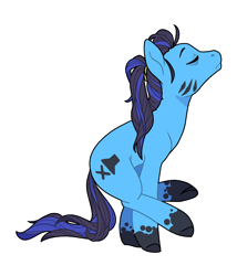 Size: 680x794 | Tagged: safe, artist:sinclair2013, imported from derpibooru, oc, oc only, oc:tar mute, earth pony, pony, male, simple background, solo, stallion, transparent background