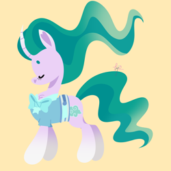Size: 3700x3700 | Tagged: safe, artist:fizzlefer, imported from derpibooru, mistmane, pony, unicorn, female, mare, signature, simple background, solo