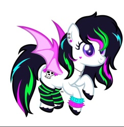 Size: 698x719 | Tagged: safe, artist:sleepeeava, imported from derpibooru, oc, oc only, pony, simple background, solo, white background, wings