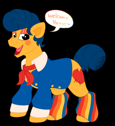 Size: 5222x5721 | Tagged: safe, artist:crazysketch101, imported from derpibooru, earth pony, pony, puppet, wally, wally darling, welcome home