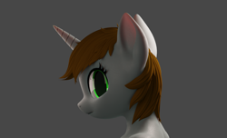 Size: 1779x1080 | Tagged: safe, artist:dark-fic, imported from derpibooru, oc, oc only, oc:littlepip, anthro, unicorn, fallout equestria, 3d, blender, blender cycles, female, solo, subsurface scattering