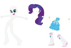 Size: 874x589 | Tagged: safe, artist:lordsfrederick778, artist:selenaede, imported from derpibooru, rarity, human, equestria girls, alternate design, base used, simple background, solo, white background