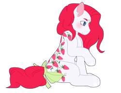 Size: 3300x2550 | Tagged: safe, artist:socklout, imported from derpibooru, sugarberry, earth pony, pony, bow, female, g1, mare, simple background, sitting, solo, tail, tail bow, transparent background, twice as fancy ponies