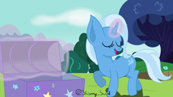 Size: 3840x2160 | Tagged: safe, artist:starry swirl, derpibooru exclusive, imported from derpibooru, trixie, pony, unicorn, no second prances, chest, female, mare, scene interpretation, solo