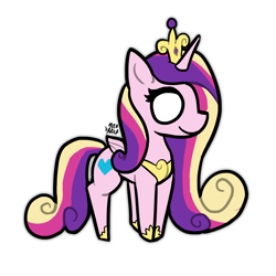 Size: 3000x3000 | Tagged: safe, artist:nyanakaru, derpibooru exclusive, imported from derpibooru, princess cadance, alicorn, female, simple background, smiling, solo, transparent background, vector