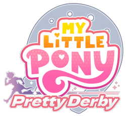 Size: 1904x1759 | Tagged: safe, edit, imported from derpibooru, logo, logo edit, logo parody, simple background, transparent background, uma musume pretty derby