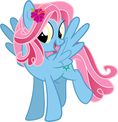 Size: 6593x6820 | Tagged: safe, artist:shootingstarsentry, imported from derpibooru, oc, oc:tropical paradise, pegasus, pony, absurd resolution, female, mare, simple background, solo, transparent background