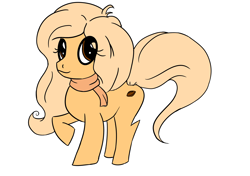 Size: 2894x2039 | Tagged: safe, artist:smexymachamp, imported from twibooru, earth pony, pony, blonde, blonde mane, brown eyes, clothes, coco (ongezellig), female, image, leg up pose, mare, ongezellig, png, ponified, raised leg, rugby ball, scarf, simple background, solo, white background, yellow coat, yellow mane