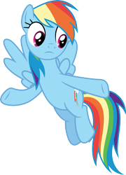 Size: 3000x4171 | Tagged: safe, artist:cloudy glow, imported from derpibooru, rainbow dash, the end in friend, .ai available, legs together, simple background, solo, transparent background, vector