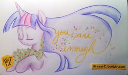 Size: 1000x589 | Tagged: safe, artist:kluzart, imported from derpibooru, twilight sparkle, pony, solo, traditional art