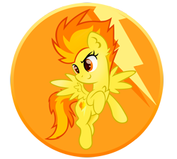 Size: 4383x3933 | Tagged: safe, alternate version, artist:fededash, imported from derpibooru, spitfire, pegasus, pony, cutie mark, female, flying, g4, simple background, solo, transparent background, wings