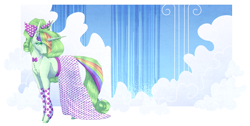 Size: 3162x1596 | Tagged: safe, artist:luuny-luna, imported from derpibooru, oc, oc only, oc:paint star, pony, unicorn, clothes, cloud, female, mare, quadrupedal, simple background, skirt, solo, transparent background