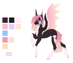 Size: 2406x2073 | Tagged: safe, artist:luuny-luna, imported from derpibooru, oc, bat pony, pony, female, mare, simple background, solo, transparent background