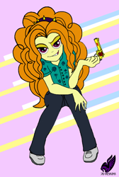 Size: 506x754 | Tagged: safe, imported from derpibooru, adagio dazzle, human, equestria girls, 80s, nerf gun, vice city