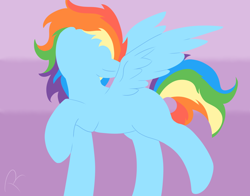 Size: 1380x1080 | Tagged: safe, artist:reinbou, imported from derpibooru, rainbow dash, pegasus, pony, female, mare, solo, spread wings, wings