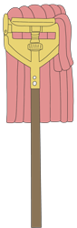 Size: 1299x3834 | Tagged: safe, artist:supahdonarudo, imported from derpibooru, fluttershy, fluttermop, mop, simple background, transparent background, wtf