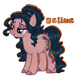 Size: 1141x1146 | Tagged: safe, artist:kazmuun, imported from derpibooru, oc, oc:seline, earth pony, pony, female, mare, quadrupedal, simple background, solo, transparent background