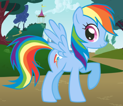 Size: 732x632 | Tagged: safe, imported from derpibooru, rainbow dash, pegasus, i can't believe it's not hasbro studios, pony maker, solo, spread wings, wings