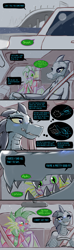 Size: 983x3313 | Tagged: safe, artist:frist44, imported from derpibooru, spike, anthro, cat, crocodile, digitigrade anthro, dragon, beatrice santello, beatrike, car, car interior, comic, crossover, crossover shipping, driving, female, highway, mae borowski, male, maw, night in the woods, older, shipping, straight, teeth