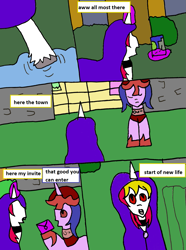 Size: 1255x1688 | Tagged: safe, artist:ask-luciavampire, imported from derpibooru, oc, pony, undead, unicorn, vampire, vampony, comic, tumblr